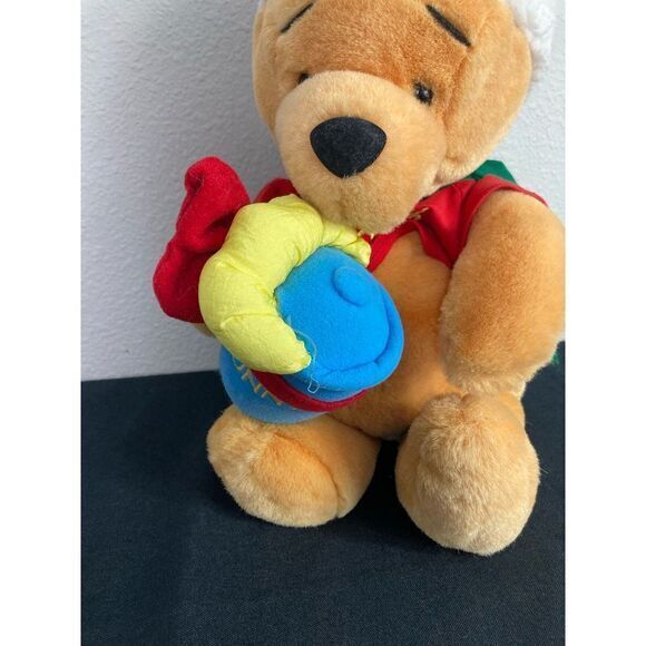 Disney Winnie the Pooh‎ Plush 19" Christmas Holiday Edition Stuffed Animal Toy - Picture 6 of 11